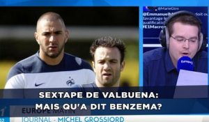 Sextape de Valbuena: Mais qu'a dit Benzema?