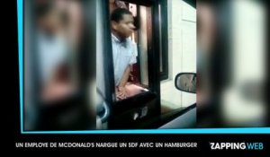 Scandale chez McDonald's : un employé s'en prend à un SDF, la vidéo choc !