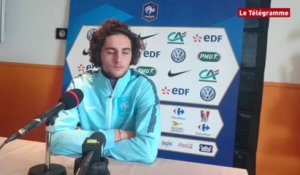 Football Espoirs. Interview d'Adrien Rabiot