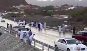 Inondation rapide en Arabie Saoudite
