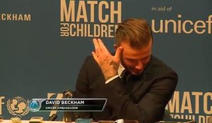 Quand David Beckham répond au téléphone d'un journaliste