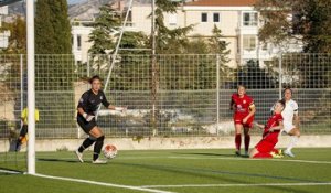 D2 féminine - OM 5-0 Monteux : le but de Sandrine Brétigny (63e)
