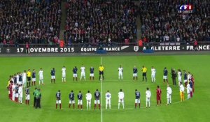 Minute de silence avant le matche Angleterre-France à Wembley