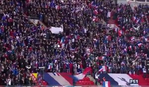 La Marseillaise chantée par tout le stade Wembley de Londres