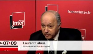 Laurent Fabius : "Nous avons maintenu la COP21, dans des conditions de sécurité renforcées"