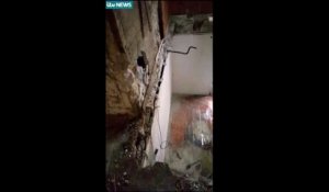 Les photos de l'appartement de Saint-Denis après l'assaut du Raid