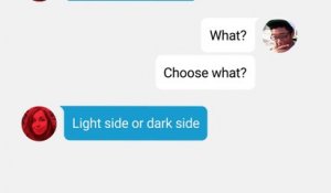 Star Wars 7 Google choix coté obscur ou lumineux