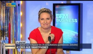 Les français accros aux smartphones