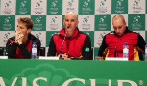 Coupe Davis 2015 - Johan Van Herck : "Michaël Llodra nous a beaucoup apporté"