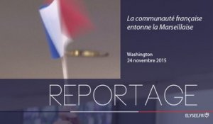 [REPORTAGE] La communauté française de Washington entonne la Marseillaise