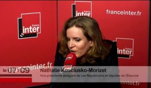 Nathalie Kosciusko-Morizet sur un barrage face au FN : "La question a plus de chance de se poser pour le PS"