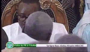 Le Discours de Serigne Bass Abdou Khadre lors de la visite de Macky Sall à Touba