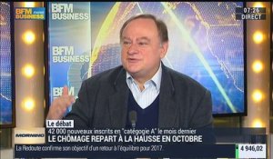 Nicolas Doze VS Jean-Marc Daniel: Le chômage repart à la hausse - 27/11