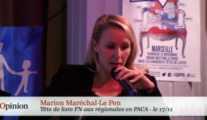 La Manif pour Tous : un cactus entre Marine Le Pen et Marion Le Pen