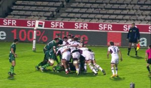 TOP 14 - Bordeaux-Bègles – Pau : 46-10 - ESSAI 1 Yann LESGOURGUES (UBB) - Saison 2015/2016