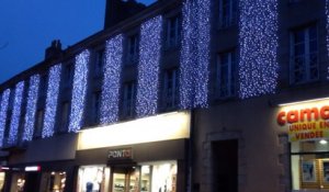 Illuminations des rues à La Roche-sur-Yon