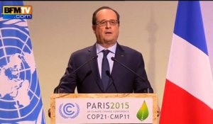 Les trois conditions de la réussite de la COP21 selon Hollande