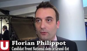 Régionales 2015: Voilà la première mesure du candidat FN dans le Grand Est , Florian Philippot en cas de victoire