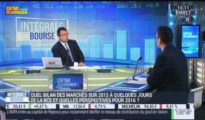 Les tendances sur les marchés: "Ce sont les banques centrales qui ont orienté les marchés en 2015", Jean-François Bay - 30/11