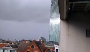 La Beetham Tower "chante" avec le vent