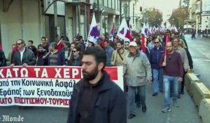 Deuxième grève générale en trois semaines en Grèce