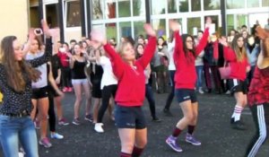 Téléthon et flash-mob au lycée d'Hirson