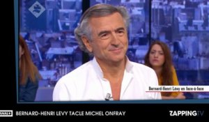 Le Supplément - Bernard-Henri Lévy tacle Michel Onfray et son analyse "tellement bête" sur Daech