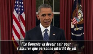 USA : Obama presse le Congrès de restreindre l’accès aux armes