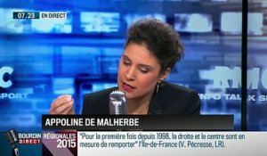 Apolline de Malherbe: Régionales 2015: Vers un redécoupage du paysage politique ? - 07/12