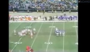 Passe ave maria Minnesota Vikings vs Browns Cleveland 1980