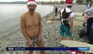Cagnes-sur-Mer donne le coup d'envoi des bains de Noël