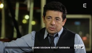 Patrick Bruel: Album hommage à Barbara - Entrée libre