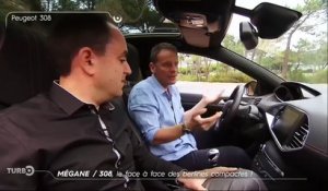Essai Comparatif : Peugeot 308 vs. Renault Mégane 4 (Emission Turbo du 06/12/2015)