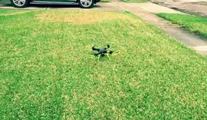 Un premier vol avec son drone peu concluant... Adieu et  jamais