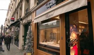 Braquage dans une bijouterie Chopard près de l'Elysée