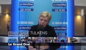 Le Grand Oral La Première/Le Soir avec Françoise Tulkens