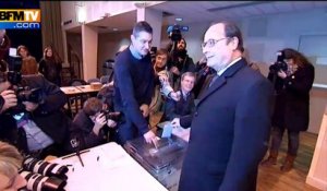 Régionales: François Hollande a voté Tulle