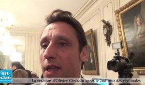 La réaction d'Olivier Girardin après le 2nd tour
