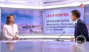 4 Vérités : pour contrer le FN, "il faut obtenir des résultats", estime Ségolène Royal