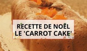 Cuisinez un 'carrot cake' pour Noël