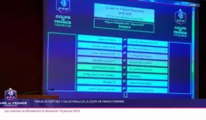 Le tirage au sort des 32èmes de finale de la Coupe de France Féminine