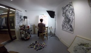 Création à l'Atelier Mathias Costa - Portrait d'Artiste