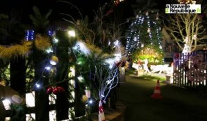 VIDEO. Féerie de Noël dans un jardin de Romorantin
