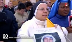 Vatican : Mère Teresa sera bientôt canonisée.