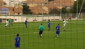 U17 National - OM 4-3 Bastia : le but de Mathieu Buech (64e)