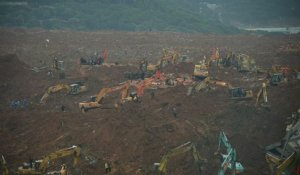 Chine: un premier corps retiré du glissement de terrain à Shenzhen