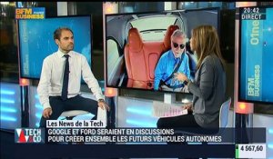 Les News de la Tech: Google et Ford devraient s'associer pour lancer une voiture autonome - 22/12
