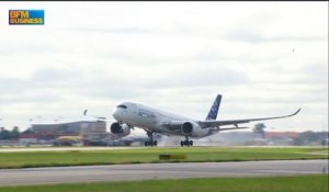 Les compagnies aériennes plébiscitent l'A350 d'Airbus