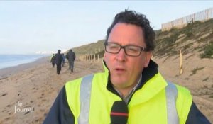 Vendée : Fin des travaux d'une digue à Saint-Hilaire-de-Riez