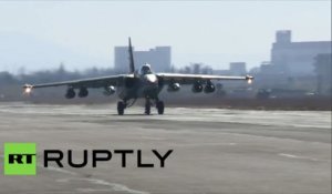 Syrie : l'armée de l'air russe continue les bombardements sur les positions terroristes